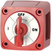 Blue Sea M Series Battery Switch, Red